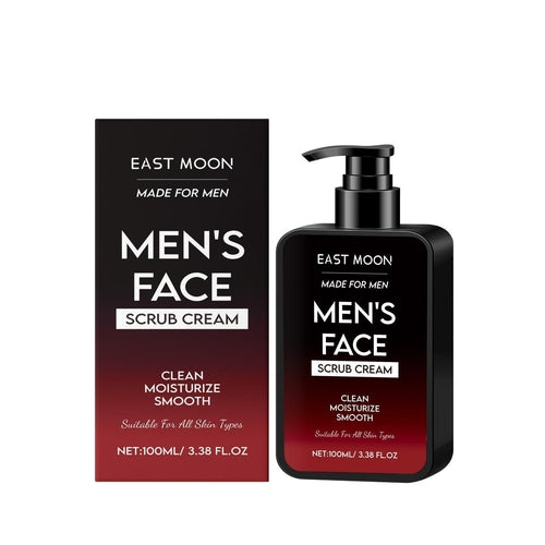 EAST MOON Men’s Face Scrub Cream – Deep-Cleaning Power (100ml)